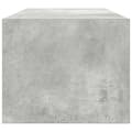 Miniatyrbilde 9 av 11: vidaXL TV-benker 2 stk betonggrå 80x31x25,5 cm konstruert tre