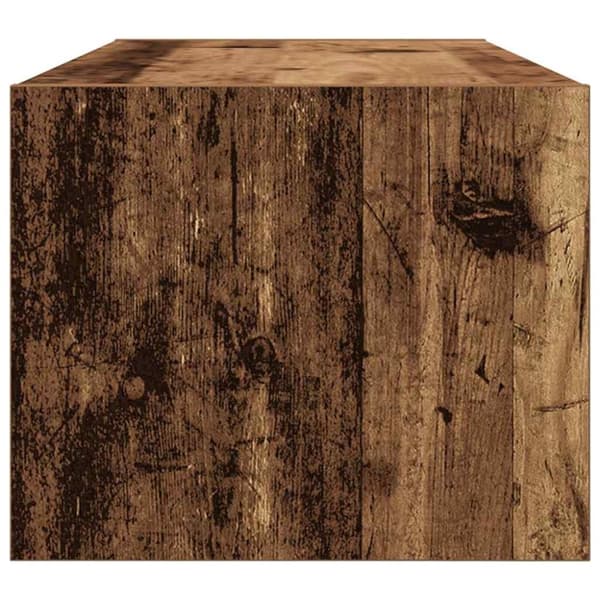 vidaXL TV-bänk gammalt trä 80x31x25,5 cm konstruerat trä