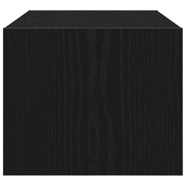vidaXL tv-bord 60x31x25,5 cm konstrueret træ sort egetræsfarve