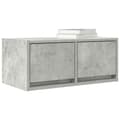 Pikkukuva 5 / 11: vidaXL TV-taso betoninharmaa 60x31x25,5 cm tekninen puu