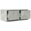 Pikkukuva 6 / 11: vidaXL TV-taso betoninharmaa 60x31x25,5 cm tekninen puu