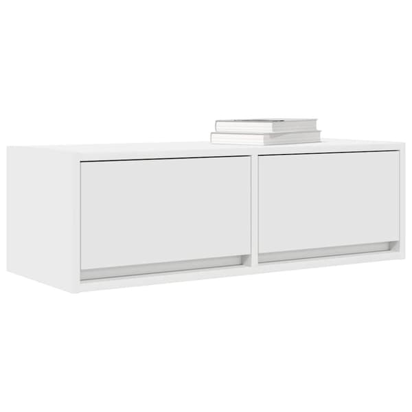 vidaXL tv-borde 2 stk. 80x31x25,5 cm konstrueret træ hvid