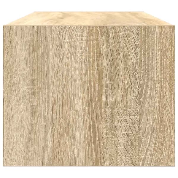 vidaXL TV-bänk sonoma ek 80x31x25,5 cm konstruerat trä