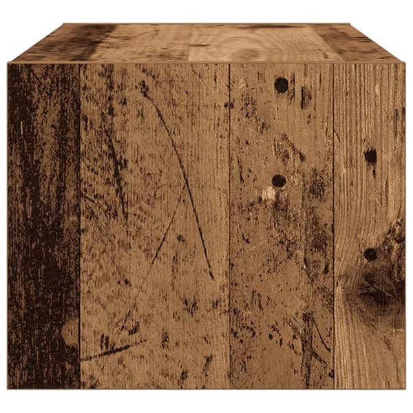 vidaXL TV-bänk gammalt trä 60x31x25,5 cm konstruerat trä