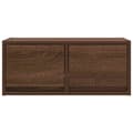 Miniatyrbilde 8 av 11: vidaXL TV-benker 2 stk brun eik 60x31x25,5 cm konstruert tre