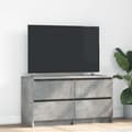 Pikkukuva 2 / 11: vidaXL TV-taso betoninharmaa 100x35x54 cm tekninen puu