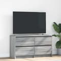 Miniatyrbillede 2 af 11: vidaXL tv-bord 100x35x54 cm konstrueret træ grå sonoma-eg
