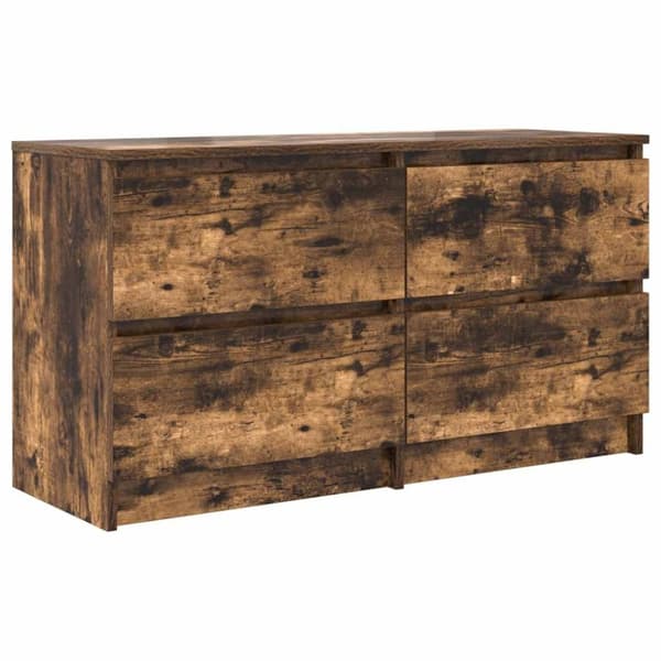 vidaXL TV-taso savutammi 100x35x54 cm tekninen puu
