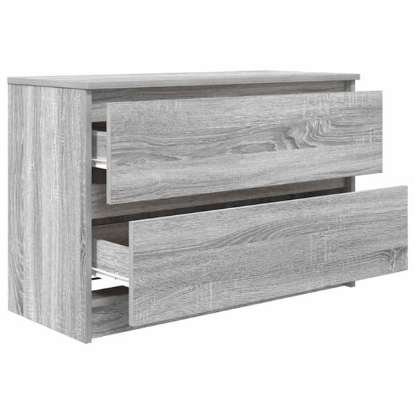 vidaXL tv-bord 80x35x54 cm konstrueret træ grå sonoma-eg