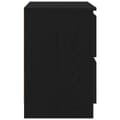 Miniatyrbilde 8 av 11: vidaXL TV-benk svart 60x35x54 cm konstruert tre