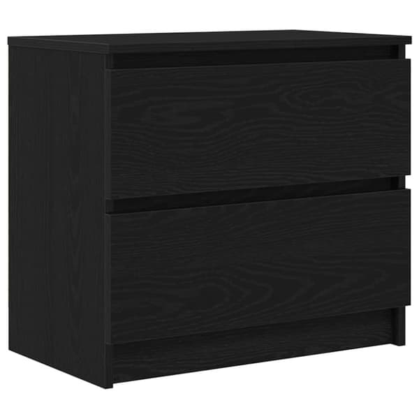 vidaXL TV-benk svart 60x35x54 cm konstruert tre