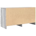 Miniatyrbilde 9 av 11: vidaXL TV-benk grå sonoma 100x35x54 cm konstruert tre