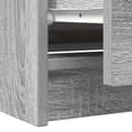 Miniatyrbilde 11 av 11: vidaXL TV-benk grå sonoma 100x35x54 cm konstruert tre