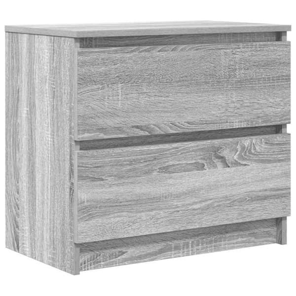 vidaXL TV-benk grå sonoma 60x35x54 cm konstruert tre