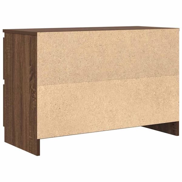 vidaXL TV-benk sonoma eik 80x35x54 cm konstruert tre
