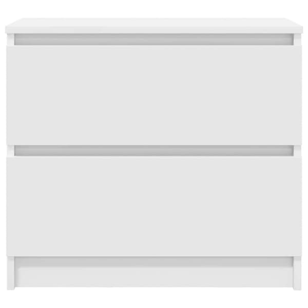 vidaXL TV-benk hvit 60x35x54 cm konstruert tre