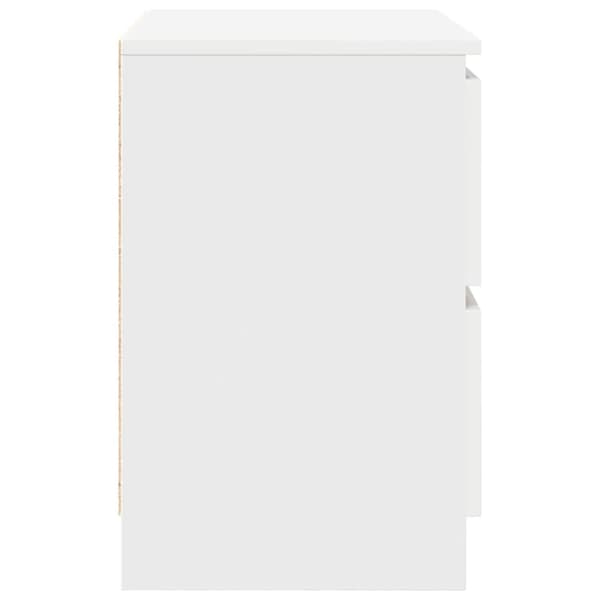 vidaXL TV-benk hvit 60x35x54 cm konstruert tre