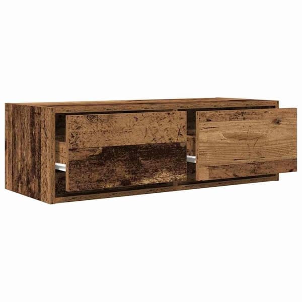 vidaXL TV Kaapit 2 kpl vanha puu 80x31x25,5 cm suunniteltu puu