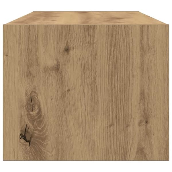 vidaXL tv-borde 2 stk. 80x31x25,5 cm konstrueret træ kunsteg