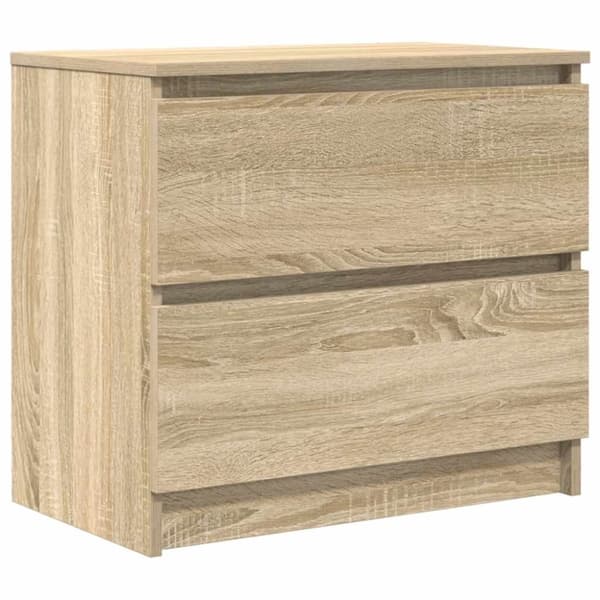 vidaXL TV-bänk sonoma ek 60x35x54 cm konstruerat trä