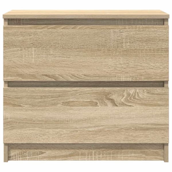 vidaXL TV-bänk sonoma ek 60x35x54 cm konstruerat trä
