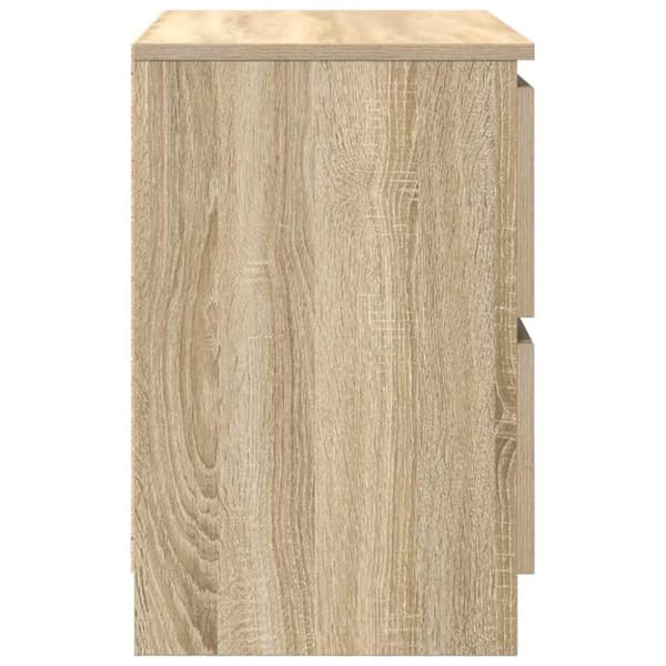 vidaXL TV-bänk sonoma ek 60x35x54 cm konstruerat trä