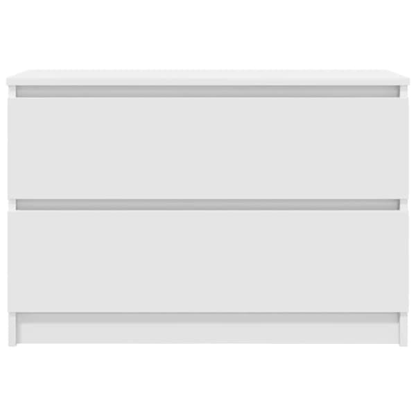 vidaXL tv-bord 80x35x54 cm konstrueret træ hvid