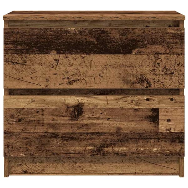 vidaXL TV-benk gammelt tre 60x35x54 cm konstruert tre