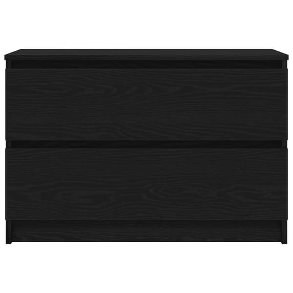 vidaXL TV-bänk svart 80x35x54 cm konstruerat trä