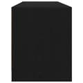 Miniatyrbilde 8 av 11: vidaXL TV-benk svart eik 188,5x41x50 cm konstruert tre