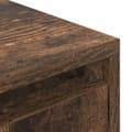 Miniatyrbilde 10 av 11: vidaXL TV-benk røkt eik 188,5x41x50 cm konstruert tre