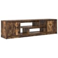 Miniatyrbilde 1 av 11: vidaXL TV-benk røkt eik 188,5x41x50 cm konstruert tre