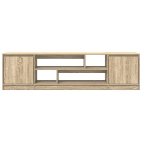 vidaXL TV-bänk sonoma ek 188,5x41x50 cm konstruerat trä