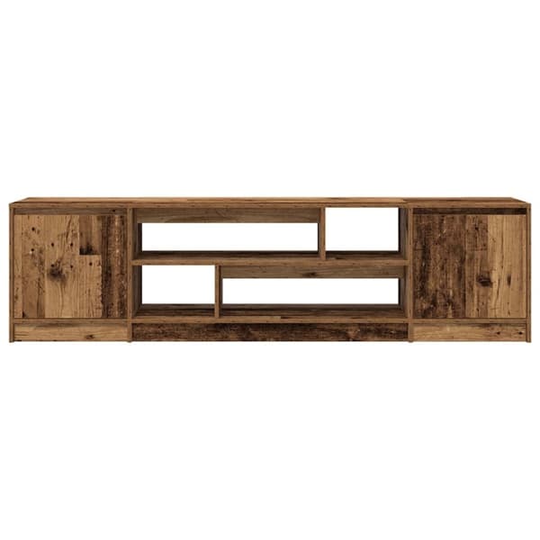 vidaXL TV-benk gammelt tre 188,5x41x50 cm konstruert tre
