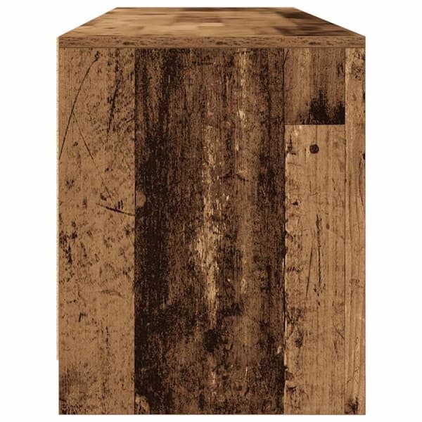 vidaXL TV-benk gammelt tre 188,5x41x50 cm konstruert tre