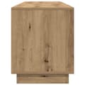 Miniatyrbilde 9 av 11: vidaXL TV-benk med LED-lys artisan eik 193,5x41x50 cm