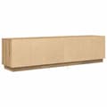 Miniatyrbilde 10 av 11: vidaXL TV-benk med LED-lys artisan eik 193,5x41x50 cm