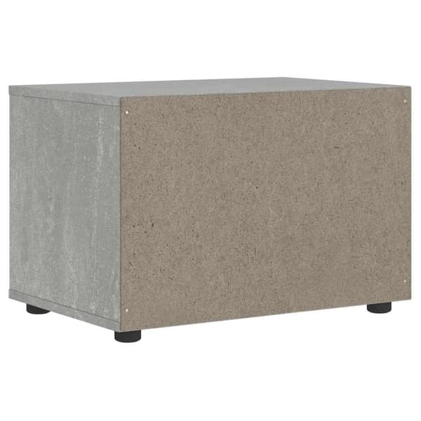 vidaXL TV-kaappi VISNES Betoninharmaa 60x40x38 cm tekninen puu