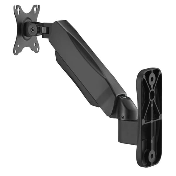 Stödvägg för Maclean-monitor, 17-32'', max 9 kg, mekanisk fjäder, MC-979