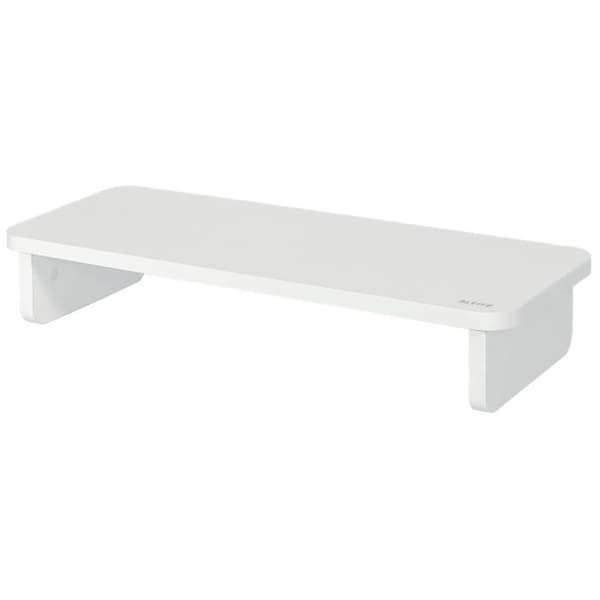 Ergonomisk skärmstöd - Leitz - Ergo - Vit - Upp till 24 tum - 20 kg max