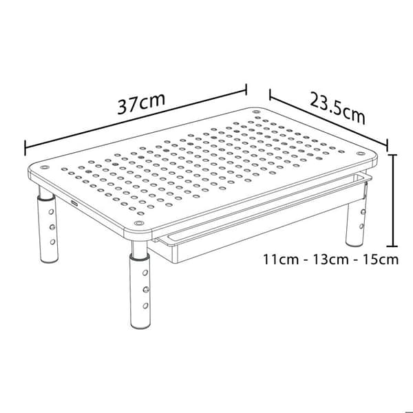 Maclean Monitor/Laptop Stand, 13-32", MC-946