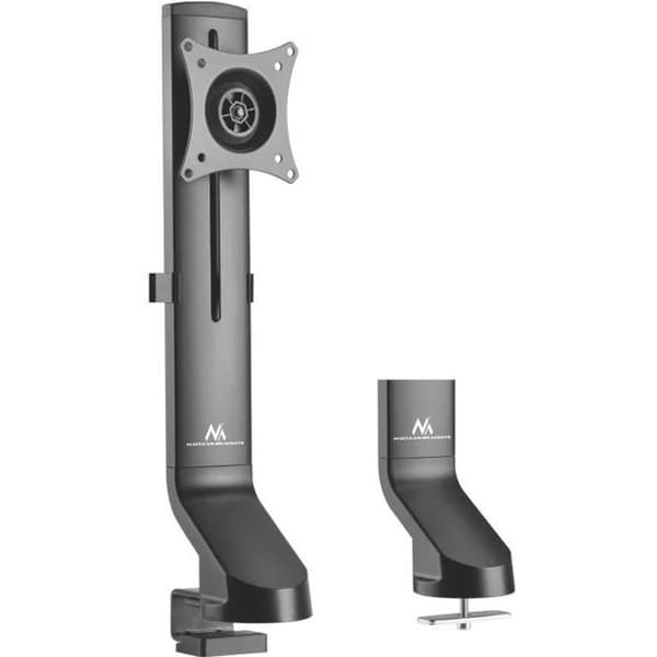 Maclean MC-853 skrivbordstöd för skärm 17 "-32" 8 kg med kabelhantering kompatibel med MC-848 och MC-849