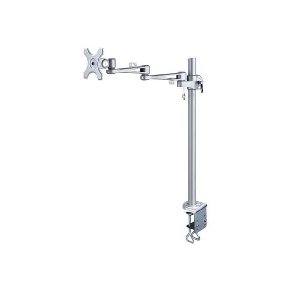 Skärmstöd - NewStar - FPMA-D935POLE70 - 26 tum - Justerbar - VESA 75x75/100x100 Silver