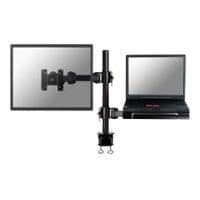 Monteringsstöd för skrivbord - NEWSTAR - FPMA-D960NOTEBOOK - Svart - Justerbar arm - Skärm 10-27 tum Svart
