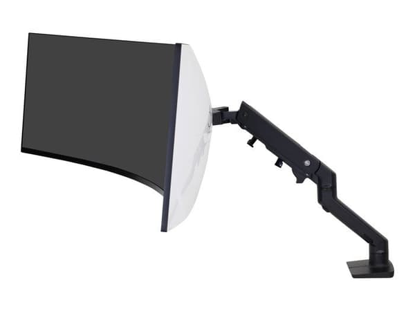 Bordstöd för skärm - ERGOTRON - 45-647-224 - 38,1 cm till 124,5 cm - Rotationsbar - Matt svart