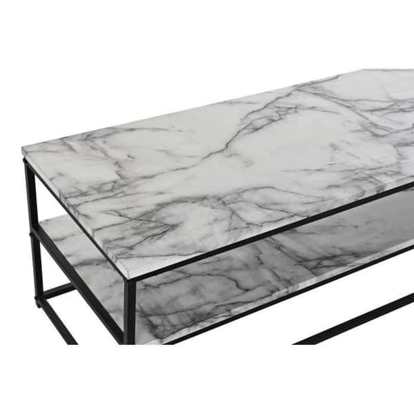 TV-skåp - Modernt - MDF trä - Vit - 120 cm