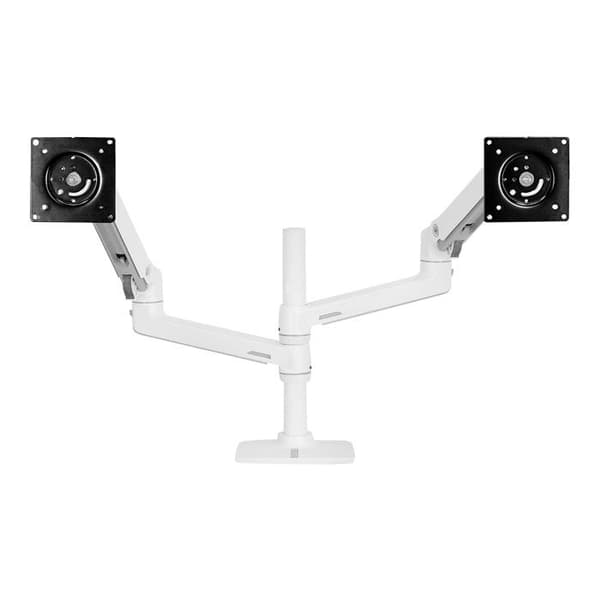 Stöd TV - Ergotron - Serie 45 - 24 tum - Kapacitet 18 kg - Höjdjustering - Vit