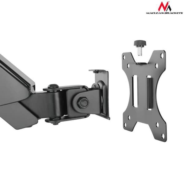 17"-32" 8 kg Dual Arm Monitor Stand med gasfjäder MC-775