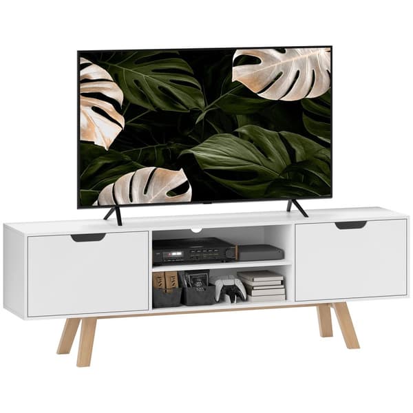 Rootz TV -laatikko - TV -kaappi - Viihdekonsoli - Kaapelin hallinta - 150 x 39 x 50 cm