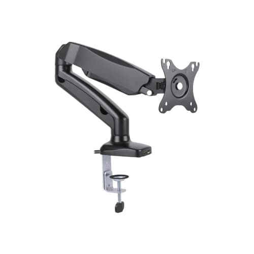 TECHly monteringssats - justerbar arm - för LCD-display - svart